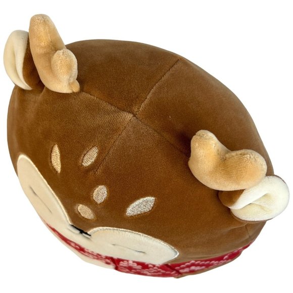 Squishmallow Dawn The Fawn Deer Plush Red Scarf 8 Inch Reindeer Stuffed Animal - Picture 8 of 10